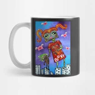 Robot Girl - When Pigs Fly Mug